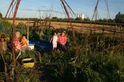 Wurzelgarten-Begegnung